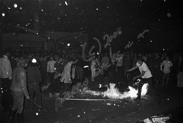 Street demonstrations, Ann Arbor, June 1969