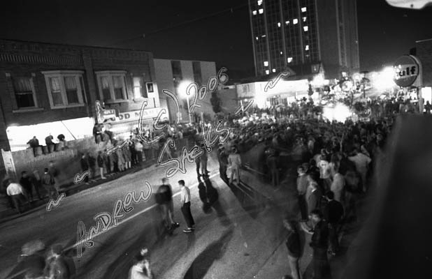 Street demonstrations, Ann Arbor, June 1969