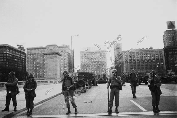 Democratic National Convention demonstrations,  Chicago - August 1968