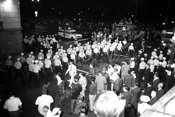 Democratic National Convention demonstrations,  Chicago - August 1968