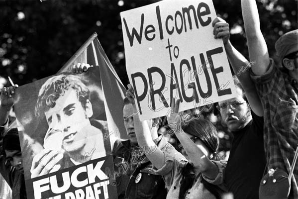 Democratic National Convention demonstrations,  Chicago - August 1968