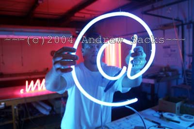 Neon sign maker